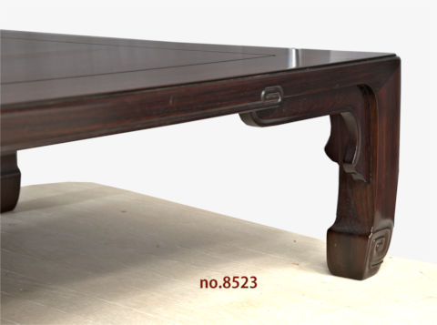 座敷机:(これから仕上げ品) 紫檀 中森作 一重 5尺机  大阪唐木指物　no.8523