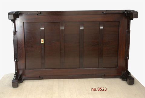 座敷机:(これから仕上げ品) 紫檀 中森作 一重 5尺机  大阪唐木指物　no.8523